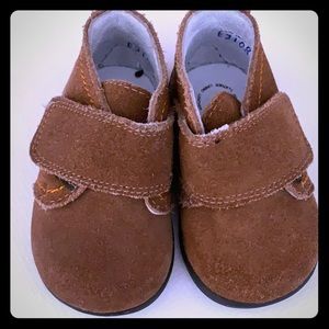 Dogi baby leather boots in tan/brown